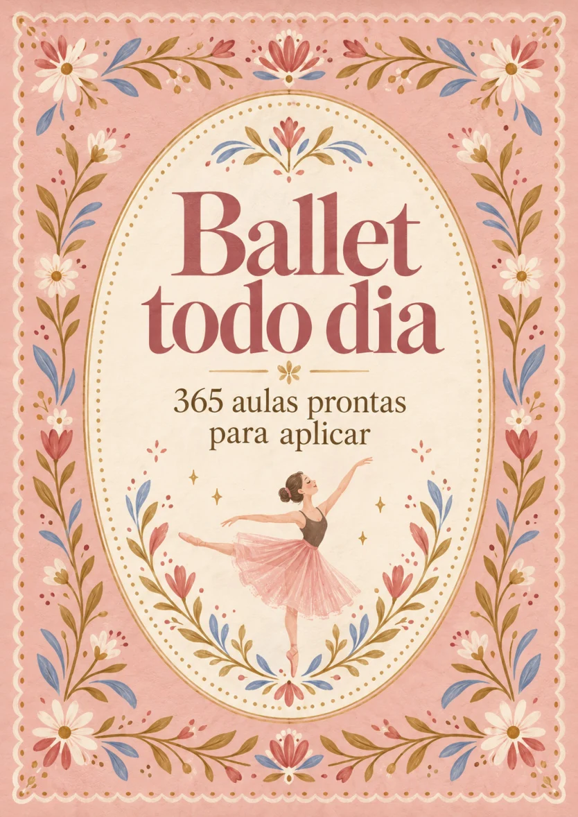 Capa do Ballet Todo Dia: 365 aulas prontas para aplicar